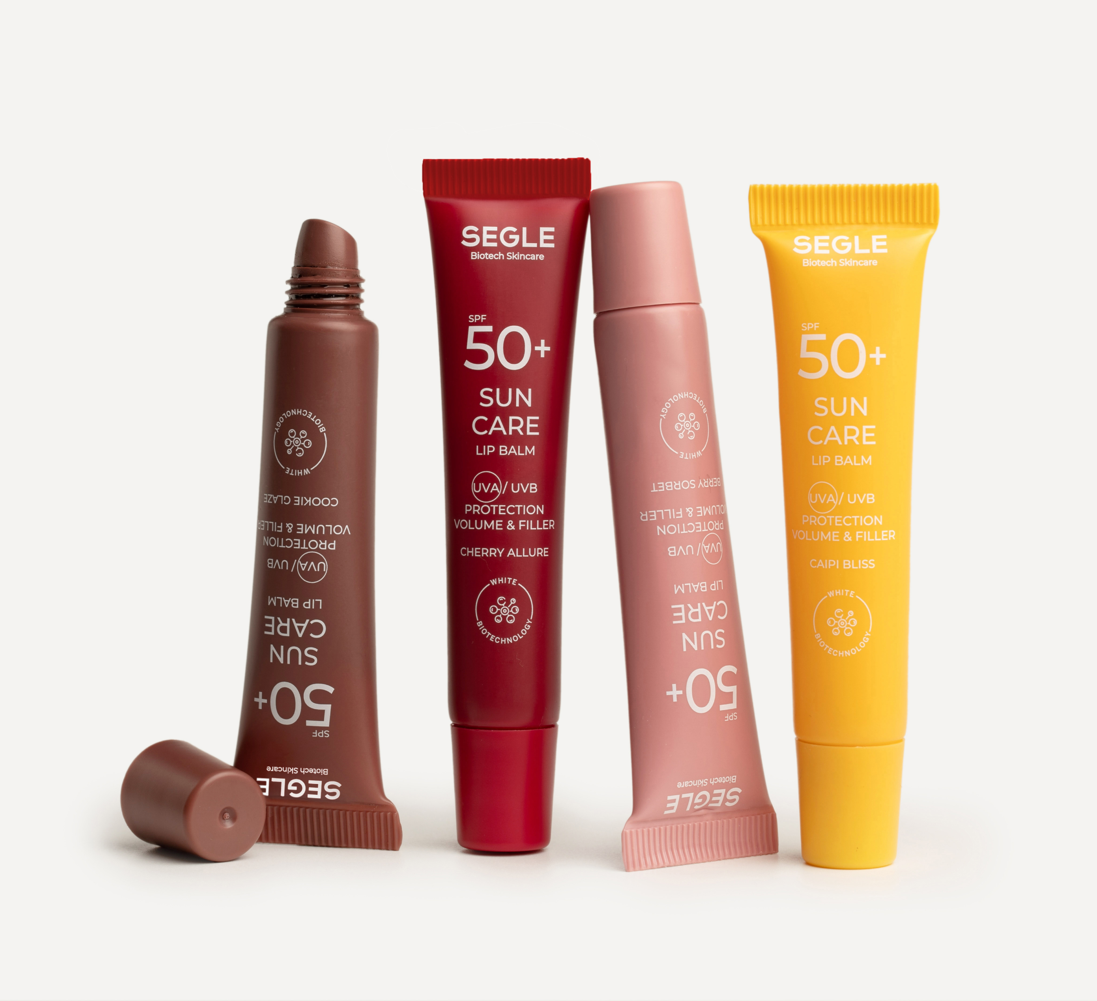 Labiales irresistibles: color, sabor y protección SPF50+ en 4 tonos únicos