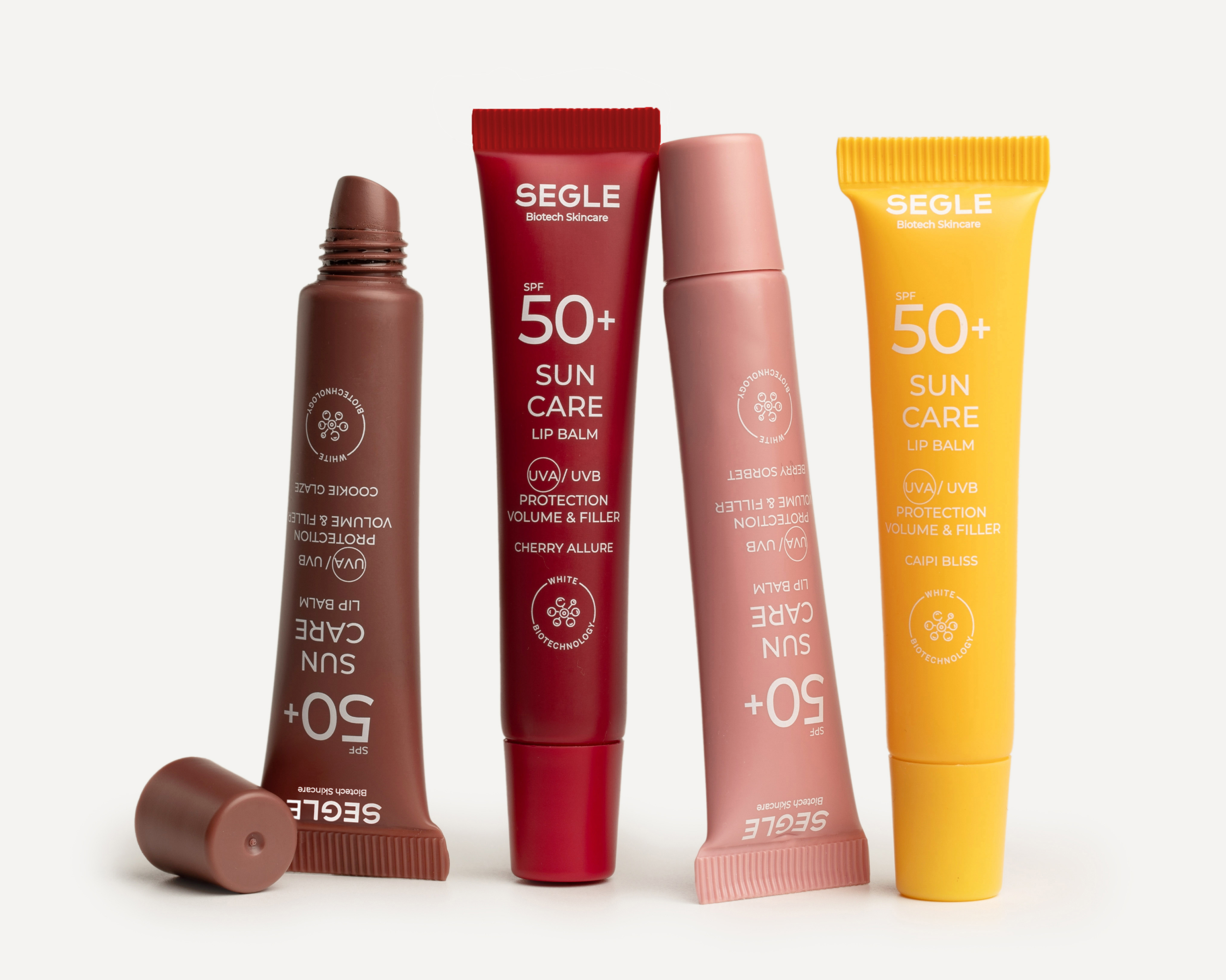 Labiales irresistibles: color, sabor y protección SPF50+ en 4 tonos únicos