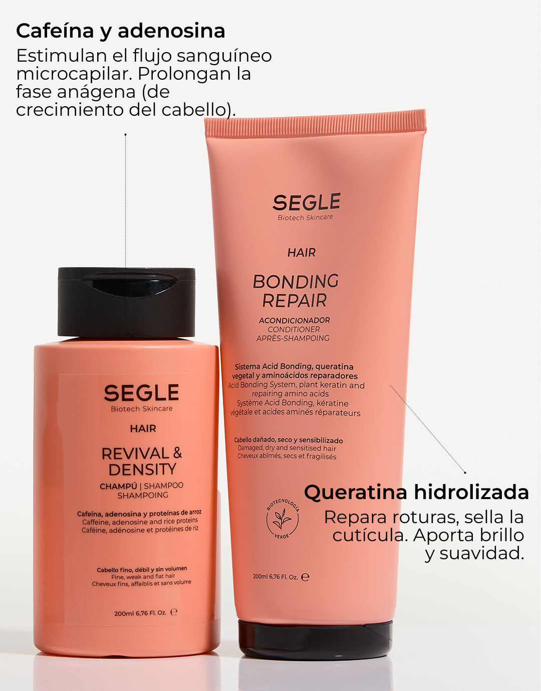 Rutina Capilar Champú Revival + Acondicionador Bonding