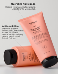 Rutina Capilar Champú Scalp Balance + Acondicionador Bonding