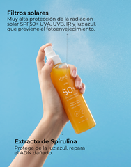 Pack Solar Gel Crema Facial y Spray Body & Hair SPF50+