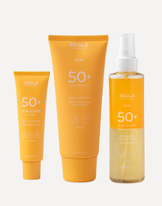 Pack Crema Solar Facial, Corporal y Spray Bifásico