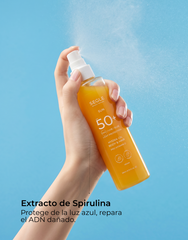 Pack Crema Solar Facial, Corporal y Spray Bifásico